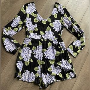 MINKPINK Hydrangea Romper